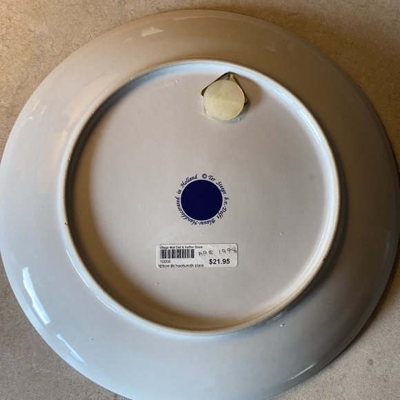 Delft of Holland Plate of Ferrier Vintage Collectors Exc Shape - Picture 2 of 6